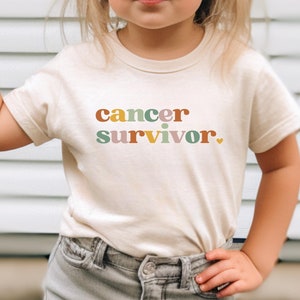 Kids Cancer Survivor Shirt, Girls Cancer Free Tshirt, Cancer Warrior Shirt, Childhood Cancer Awareness,