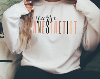 Nurse Anesthetist Shirt, Gift for Nurse Anesthetist, Anesthesia Nurse T Shirt, CRNA Gift, CRNA Shirt, Gift for CRNA
