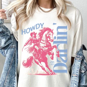 Comfort Colors Howdy Shirt, Western Country Shirt, Cowboy Cowgirl Shirt, Trendy Western Shirt, Southern Shirt, Country Concert, Texas Shirt