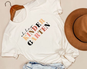 Chemise d’enseignant de jardin d’enfants, chemise d’enseignant, chemise d’équipage de jardin d’enfants, tee-shirt d’enseignant de jardin d’enfants, chemise de jardin d’enfants, professeur de Kinder