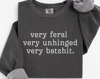 Funny Bipolar Sweatshirt, Bipolar Disorder Crewneck, Mental Health Sweatshirt, Funny Mental Health Shirt, Bipolar Gift, Mental Health Gift