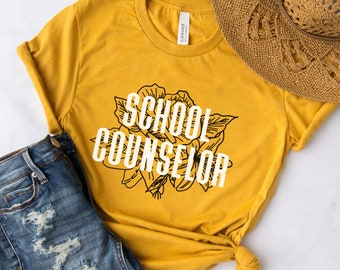 Camisa de consejero escolar, regalo de consejero escolar, regreso a la escuela