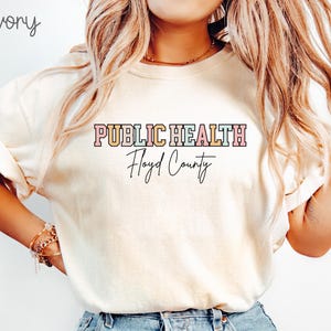 Custom County Public Health Saves Lives Shirt, Public Health Sweatshir, Public Health Gift, Public Health Shirts, Public Health Nurse Top