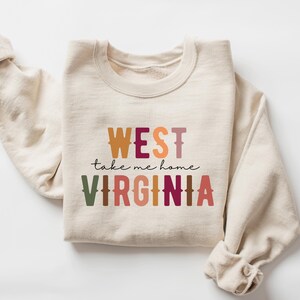 West Virginia sweatshirt, preppy West Virginia sweatshirt, trendy West Virginia sweatshirt, Country Song Shirt, WV gifts for her