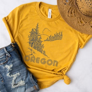 Oregon Shirt, Pacific Northwest Shirt, Oregon Moving Gift, Oregon Gift Tshirt, Oregon Coast Souvenir, PNW Shirts