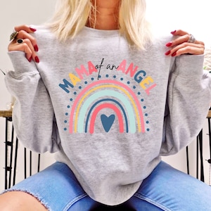 Angel Mom Shirt, Grieve Mother, Memorial Shirt, Infant Loss, Healing from Loss, Pregnancy Loss