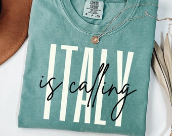 Italy is Calling Shirt, Italy Shirt, Italy T-Shirt, Italy Lover Gifts, Italian Shirt, Italian Gift, Italy Vacation, Italy Trip