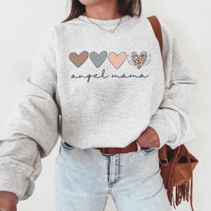 Angel Mom Shirt, Grieve Mother, Memorial Shirt, Infant Loss, Healing from Loss, Pregnancy Loss