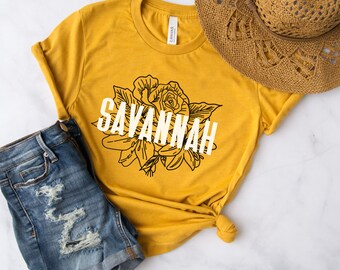 Savannah Love T-shirt,  Savannah Georgia T-shirt, Savannah T-shirt, Savannah Wedding, Savannah Bachelorette, Savannah Gift