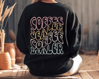 Coffee dealer, barista gift, gift for coffee lover, funny barista shirt, gift to barista, coffee addict, funny barista shirt