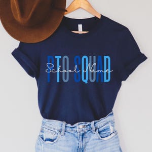Custom PTO Shirt, PTO Squad Shirt, Parent Teacher Organization Shirt, Parent Teacher Association Shirt, PTO Crew Gifts