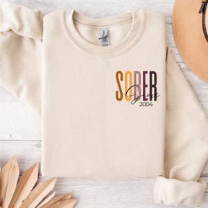 Sober Sweatshirt, Sobriety Shirt Recovery Tshirt, Inspiration Recovery Shirt Motivation, sobriety gift for women, sober anniversary