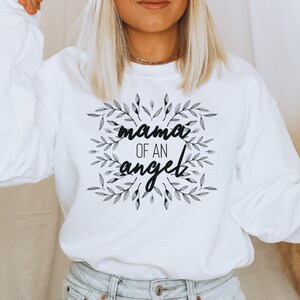 Angel Mom Shirt, Grieve Mother, Memorial Shirt, Infant Loss, Healing from Loss, Pregnancy Loss, Child Loss