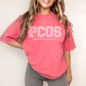 PCOS, PCOS Shirt, Pcos Warrior Shirt, Pcos Awareness Shirt, Pcos Gift, Fertility Pcos Awareness Ribbons, Pcos Strong