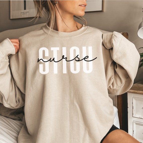 STICU Nurse Shirt Icu Nurse Sweatshirt Icu Shirt Intensive - Etsy