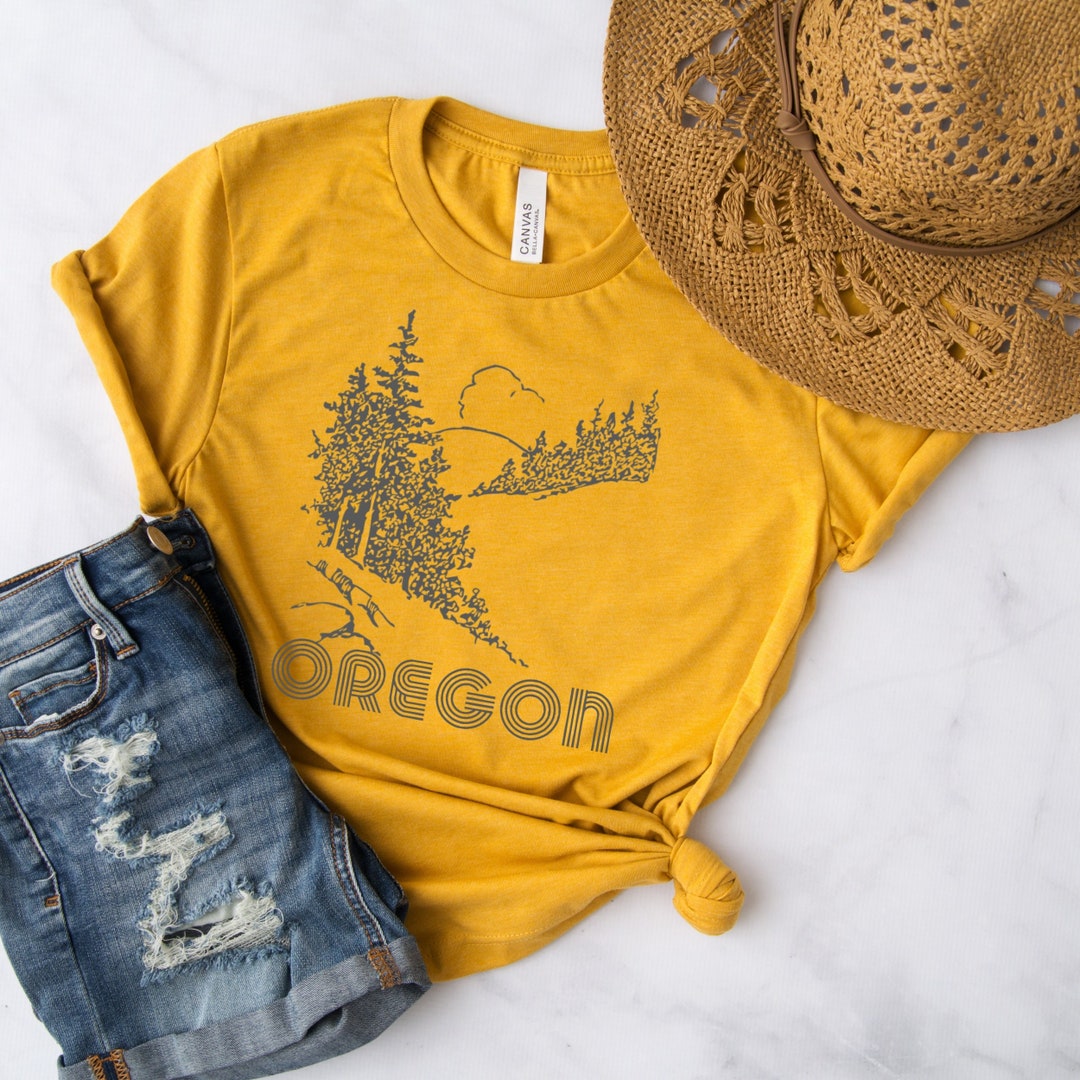 Oregon Shirt, Pacific Northwest Shirt, Oregon Moving Gift, Oregon Gift ...