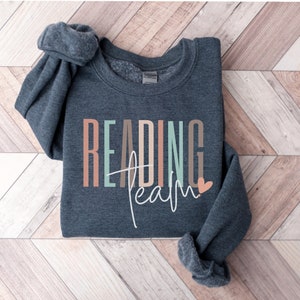 Reading Team Teacher Shirt, Reading Squad Shirt, Reading Specialist, Reading Interventionist Shirt, Reading Coach, Library Squad