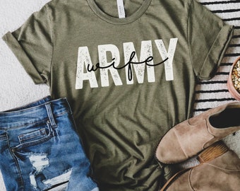 Military Wife Shirt - Etsy