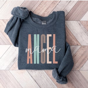 Angel Mom Shirt, Grieve Mother, Memorial Shirt, Infant Loss, Healing from Loss, Pregnancy Loss