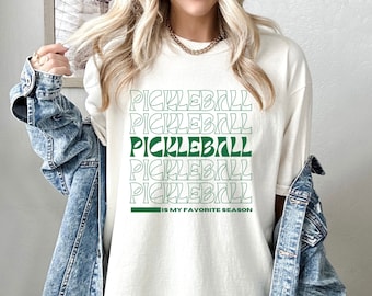Retro Comfort Colors Tee, Pickleball , Summer, Sports Shirt, Pickleball Biggest Fan, Pickleball Player, Pickleball Tshirt, Pickleball Season