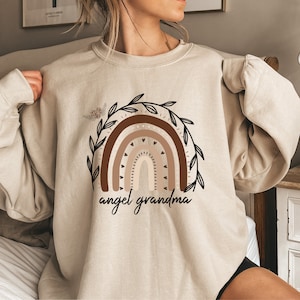 Angel Grandma Shirt, Angel Mom Shirt, Grieve Mother, Memorial Shirt, Infant Loss, Healing from Loss, Pregnancy Loss