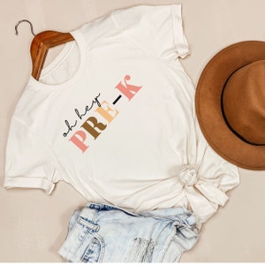 Hello Preschool, Preschool Shirt, First Day Preschool Shirts, Preschool Teacher, Preschool Tee, Pre-K Tshirt, Hello Pre K