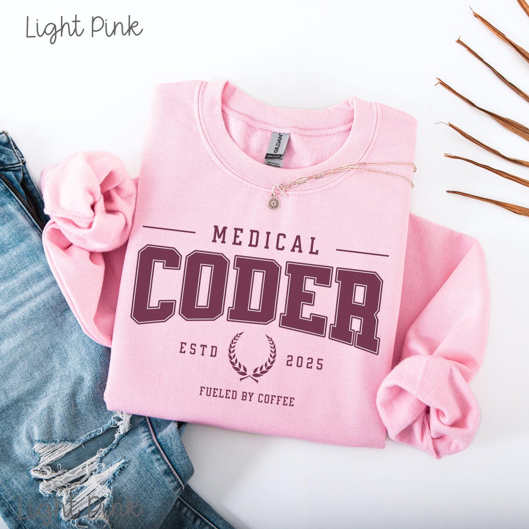 Medical Coder Sweatshirt, Coding Gift, Cute Medical Sweatshirts ...