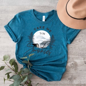 Smoky Mountains Shirt Tennessee Shirt, Hiking Shirt, National Park Shirt, Smokey Mountains Shirt, Travel Shirt