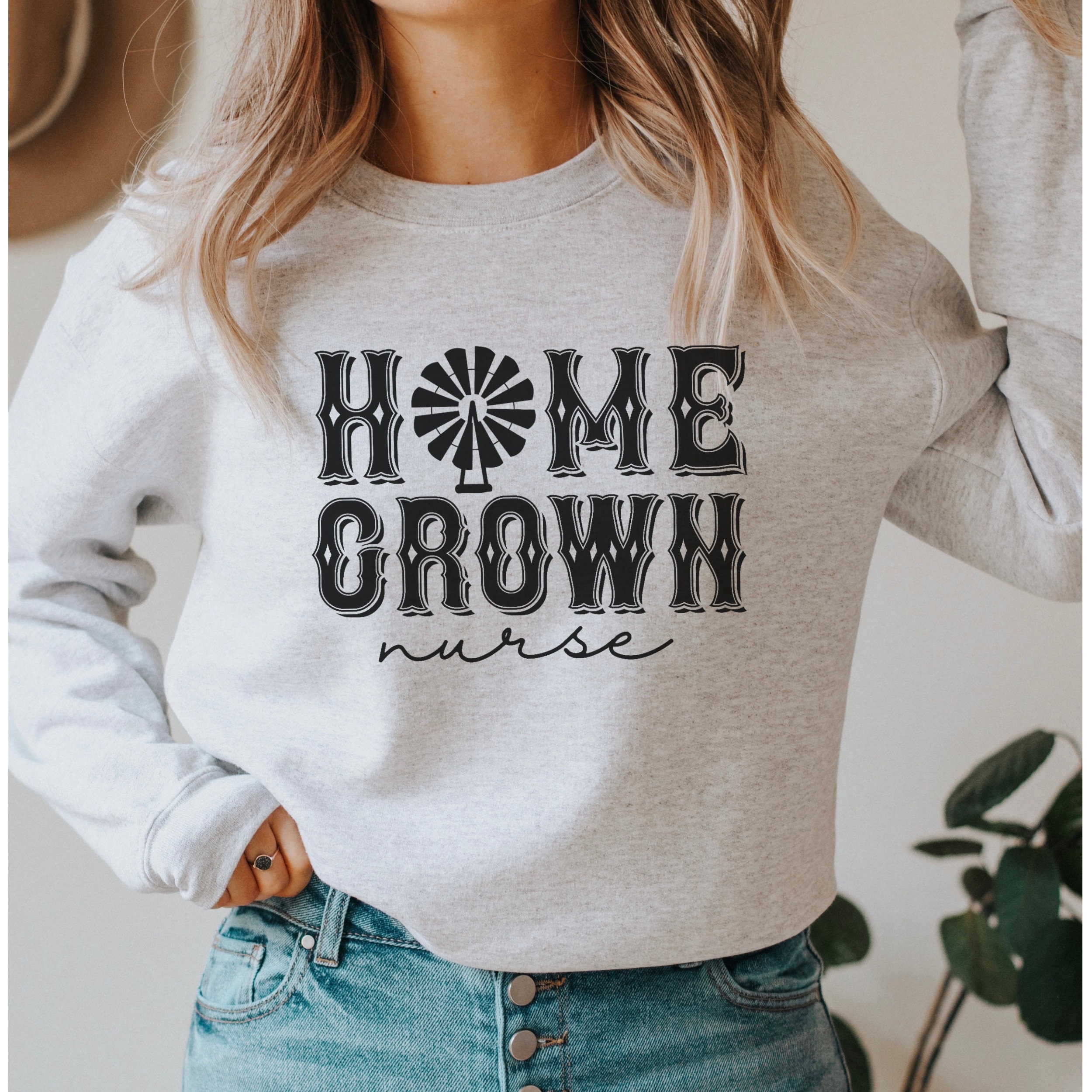 Nurse Sweatshirt Nursing Pullover Nursing Student Crewneck Etsy