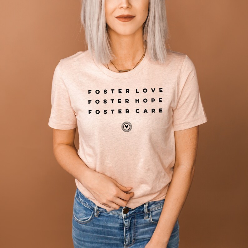 Foster Love Foster Hope Foster Care Foster Care Shirt Etsy