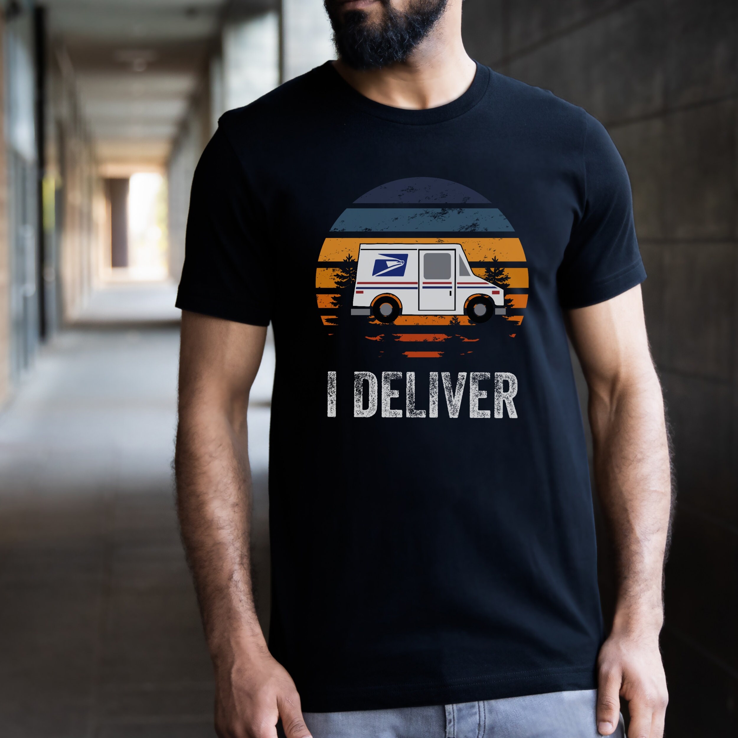 Post Office Shirt Mail Carrier Postal Shirt Mail Lady Etsy