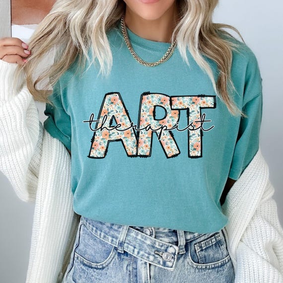 Art Therapist Shirt, Art Therapy T-Shirt, Art Therapy Gift, Art Therapist Gifts