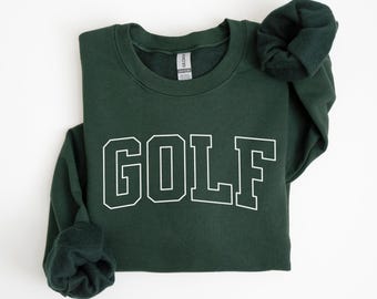 Golf Sweatshirt Women's Golf Shirt Girls Golfing Shirt Female Golf Shirt Golfing Shirt Women Girl Golf Tee Shirt