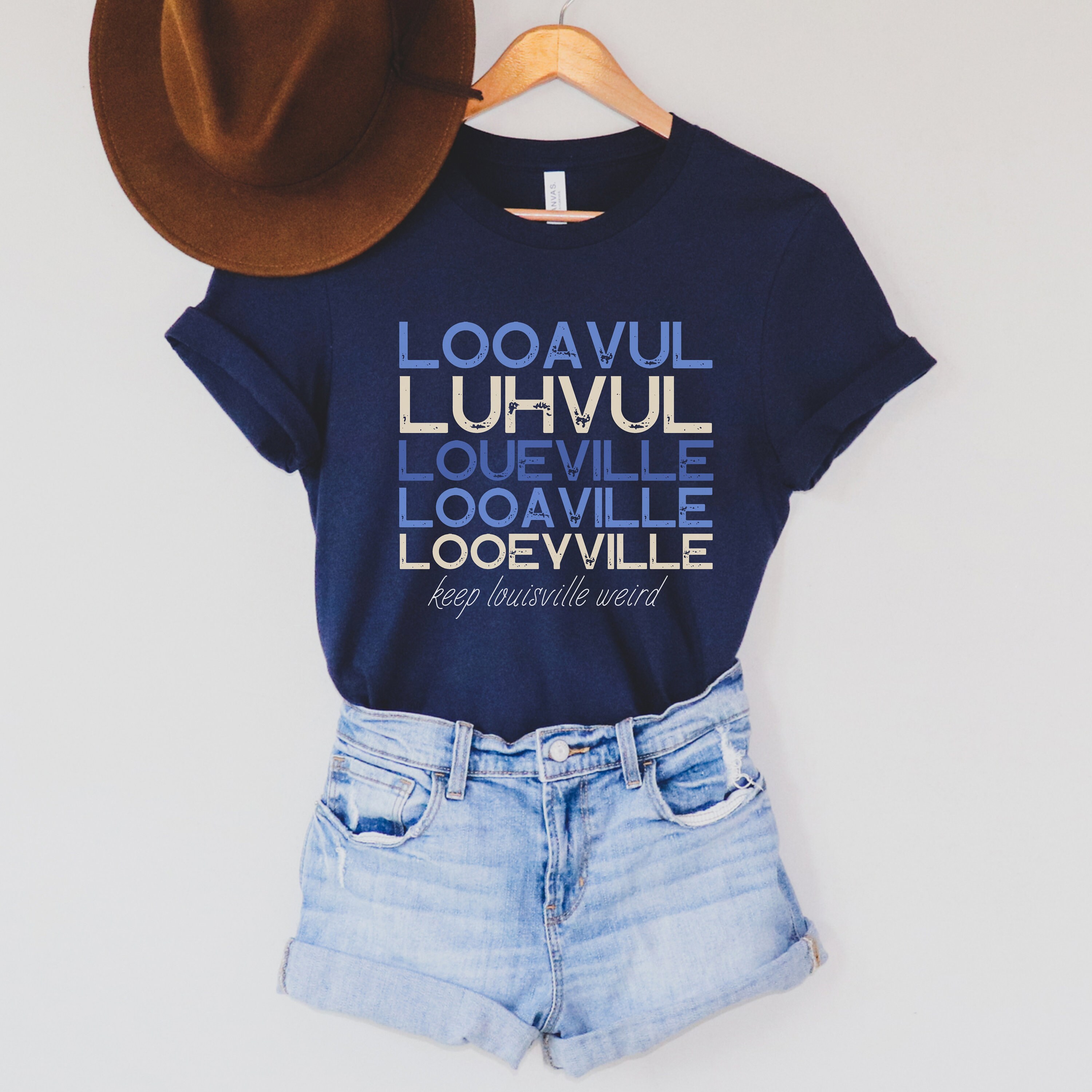 Looavul Luhvul Loueville Looaville Louisville' Men's T-Shirt