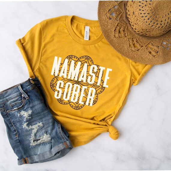 Sobriety Shirt, Narcotics Anonymous Tee, Sober Mode, Recovery Shirts, Sober Shirt, Drug Addiction Gift, AA Shirt, Sober Yoga Shirt