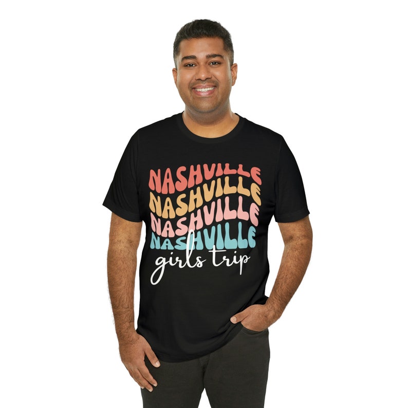 Nashville Girl Trip Shirt, Nashville Shirt, Custom Besties Tshirt, Boots and Besties Shirt, Bachelorette Party Tee, Nashville Trip Shirts Bild 8