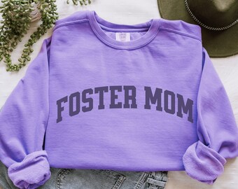 Foster Mama Crewneck | Foster Care Sweatshirt | Mothers Day Gift | Foster Mom | Adoption Shirt | Foster Parent Sweatshirt | Foster Hope