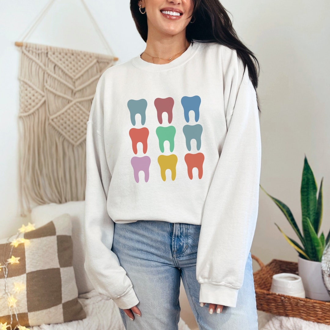 Dental Sweatshirt, Gift for Dentist, Dental Hygienist, Dental Gifts