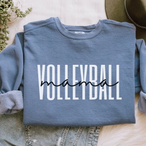 Volleyball Mom Sweatshirt Volleyball Hoodie Mom Shirt Game Day Sweatshirt Volleyball Mom Era Mom Sweatshirt Volleyball Crewneck