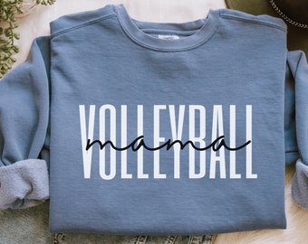 Volleyball Mom Sweatshirt Volleyball Hoodie Mom Shirt Game Day Sweatshirt Volleyball Mom Era Mom Sweatshirt Volleyball Crewneck
