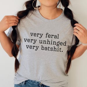 Bipolar Shirt Mania shirt Mental Health Depression tshirt, Mental Health shirt, Therapy Sweater, Unhinged Shirt, Funny Tshirts