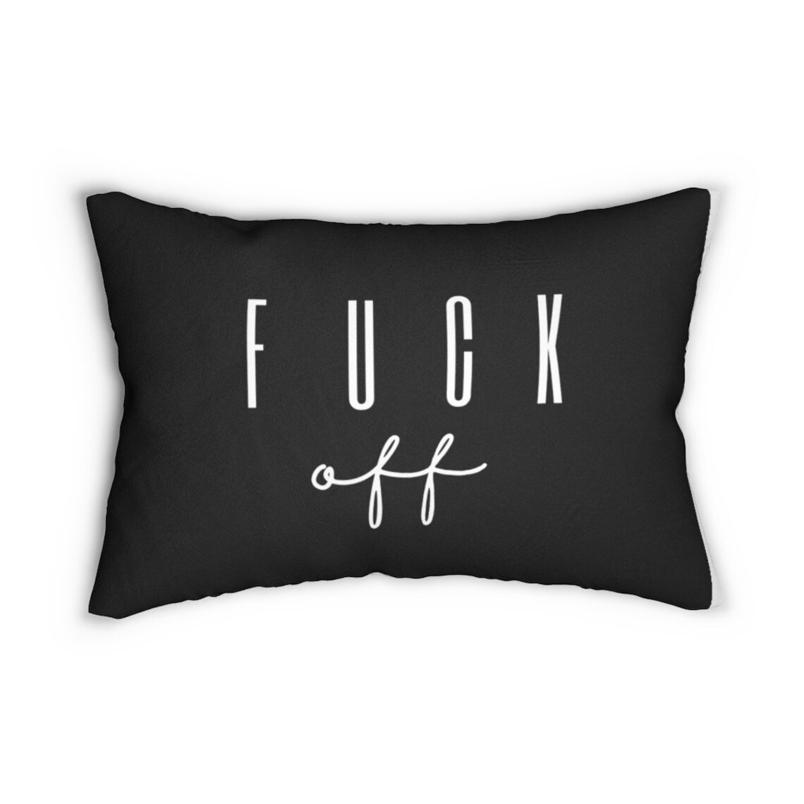 Swear Throw Pillow Fuck Off Pillow F Off Pillow Swear Gift Etsy