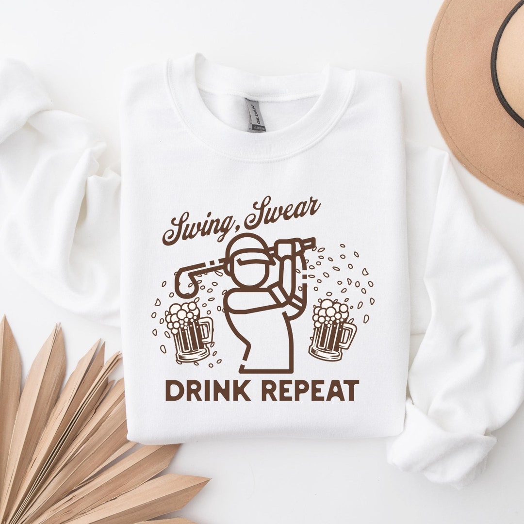 Golf Sweatshirt Women's Golf Shirt Girls Golfing Shirt Female Golf