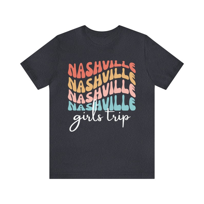 Nashville Girl Trip Shirt, Nashville Shirt, Custom Besties Tshirt, Boots and Besties Shirt, Bachelorette Party Tee, Nashville Trip Shirts Bild 10