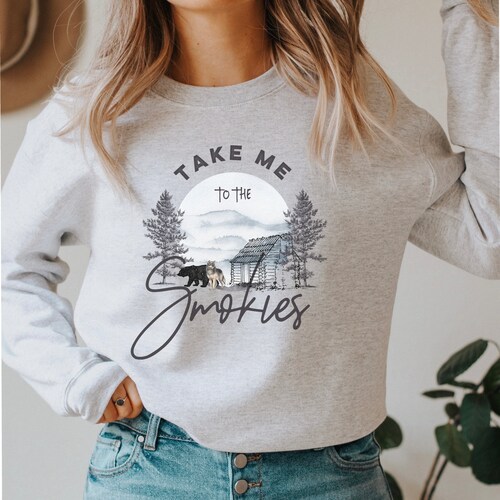 Smoky mountains sweatshirt Clearance