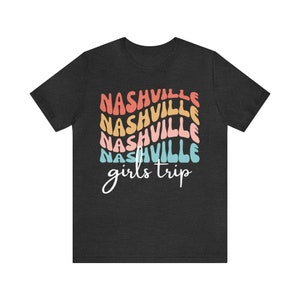 Nashville Girl Trip Shirt, Nashville Shirt, Custom Besties Tshirt, Boots and Besties Shirt, Bachelorette Party Tee, Nashville Trip Shirts Bild 9