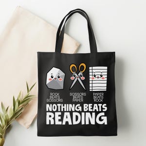 Library Day Reading Tote Bag Library Bags, Funny Book Tote, Bookish Bag, Librarian Gift, Library Bag Gift For Librarian back to school
