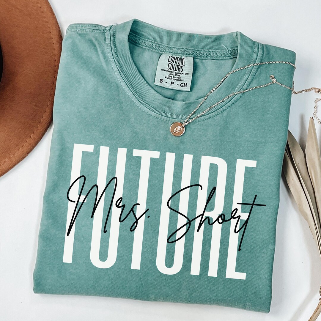 Future Mrs Shirt, Custom Future Mrs Shirt, Bride Gift, Engagement Gift ...