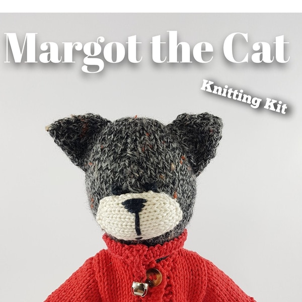 Cat Knitting Pattern Etsy UK