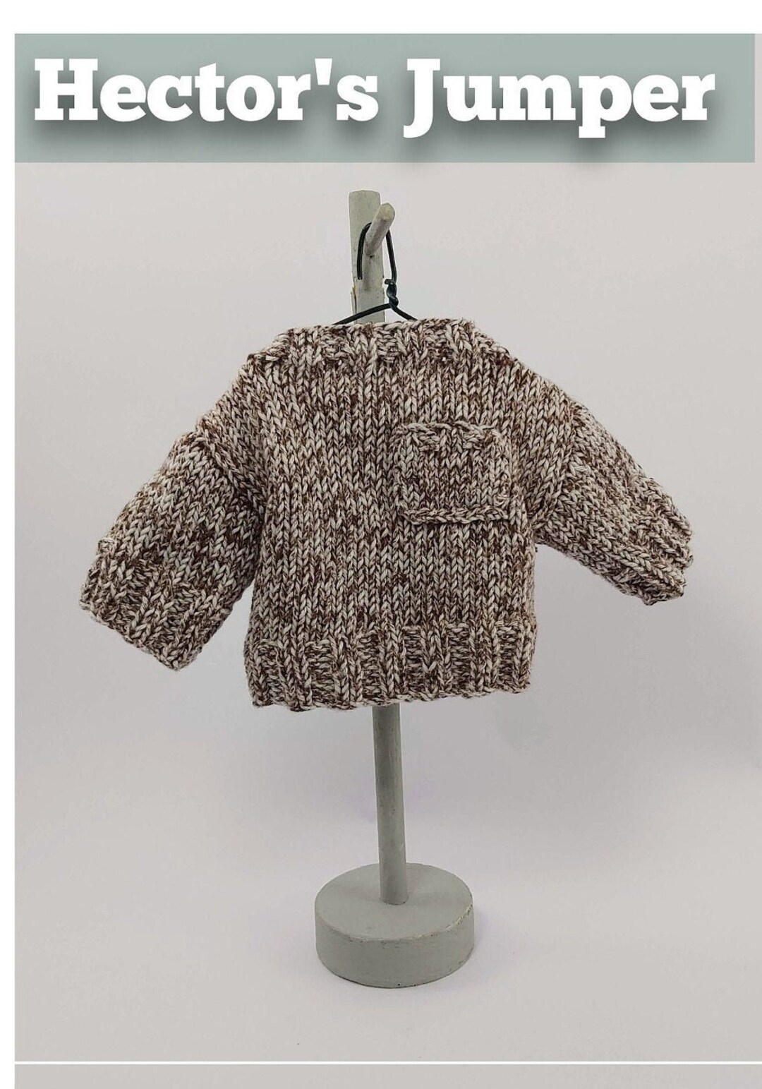 Hector the Dog's Jumper Knitting Pattern Make Your Very Own Doggie